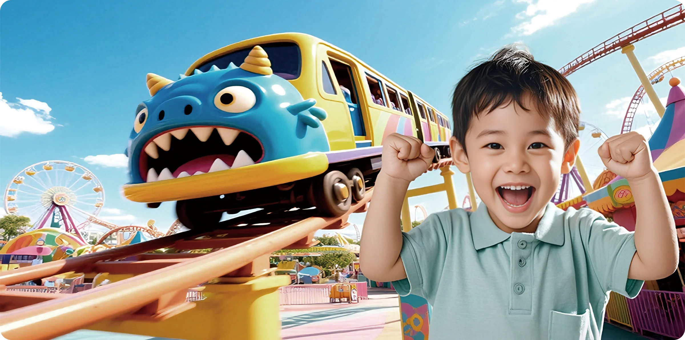 趣味儿童互动拍摄